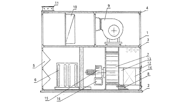 疊式轉(zhuǎn)輪除濕機